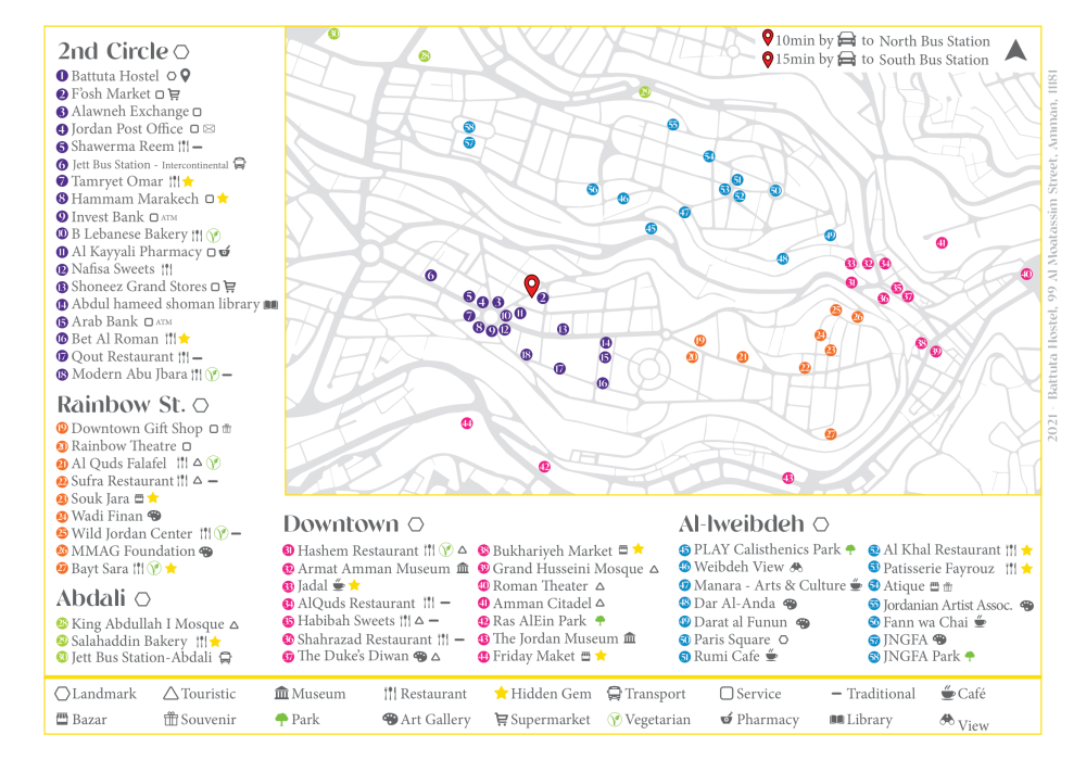 Amman Map - Battuta-1